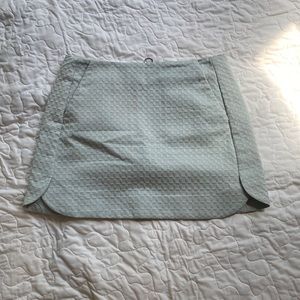 Light Blue Mini Skirt